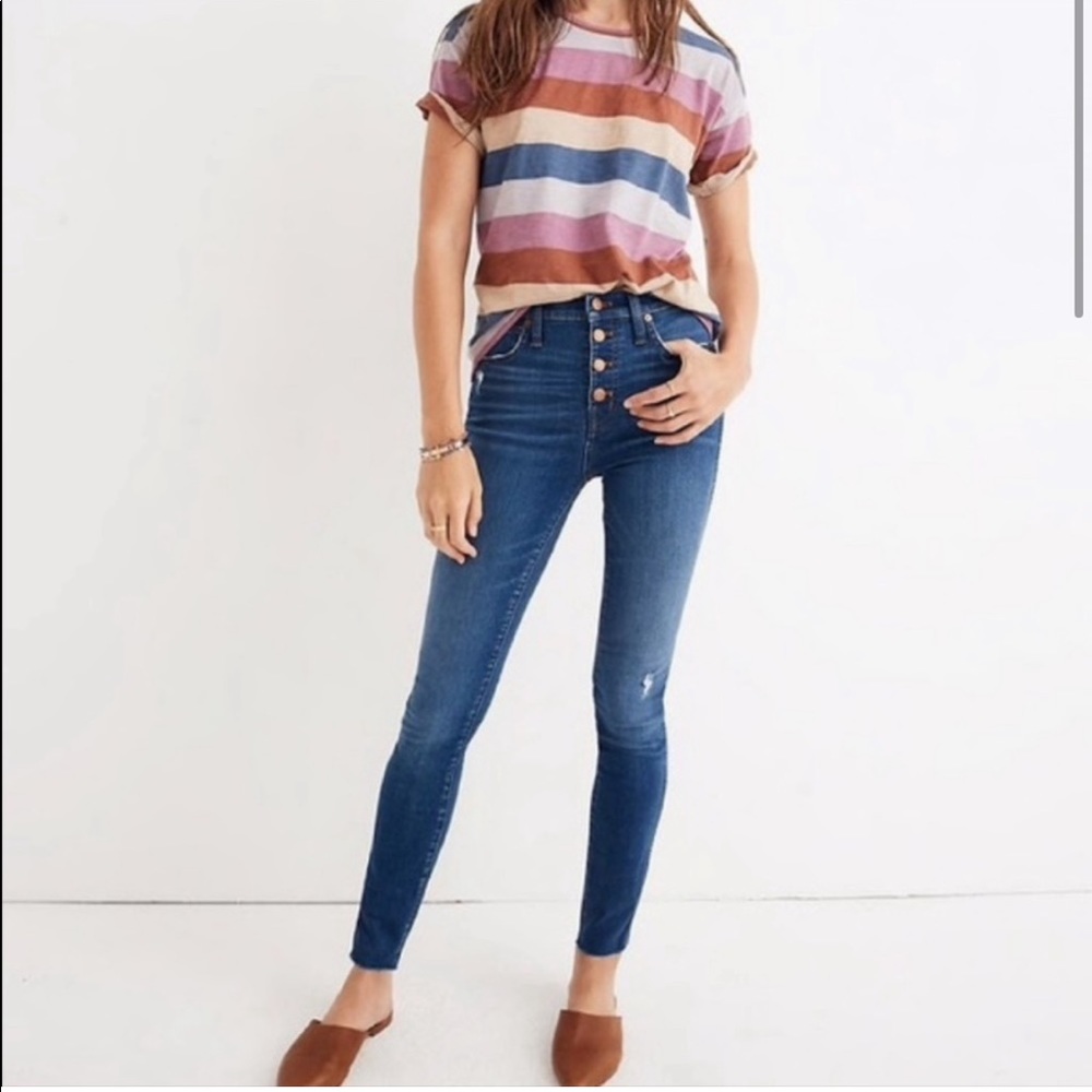 Madewell | 10” High Rise skinny jeans J7914